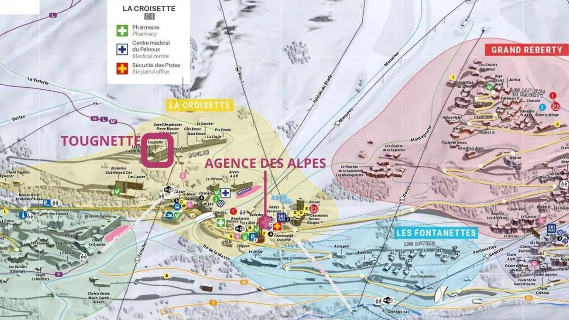 Apartment Appartement Confort Pour 4 Avec Balcon Sud, Garage Ferme Et Acces Direct Pistes - Les Menuires - Fr-1-452-368 Saint-Martin-de-Belleville
